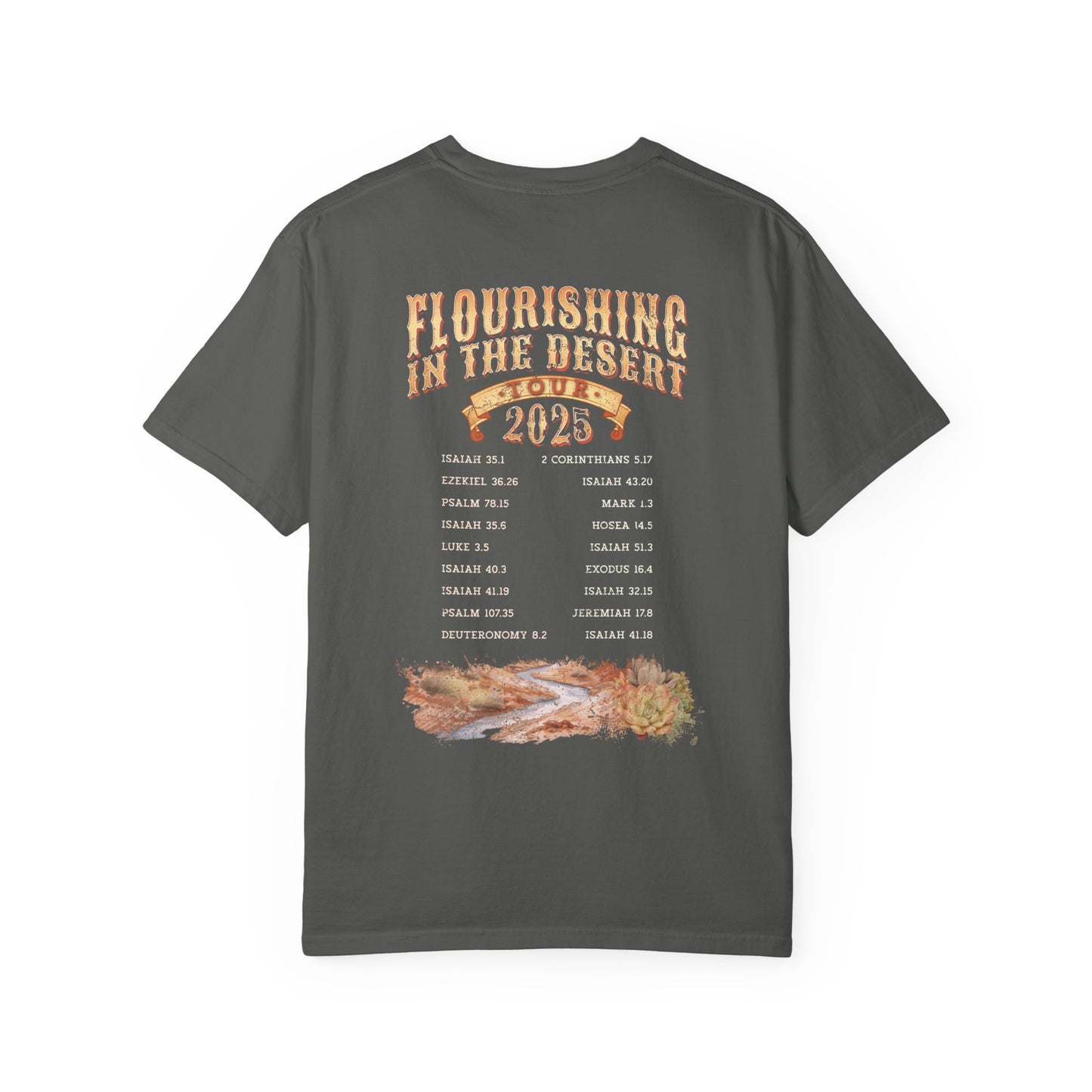 Flourishing in the Desert Tour Shirt 2025