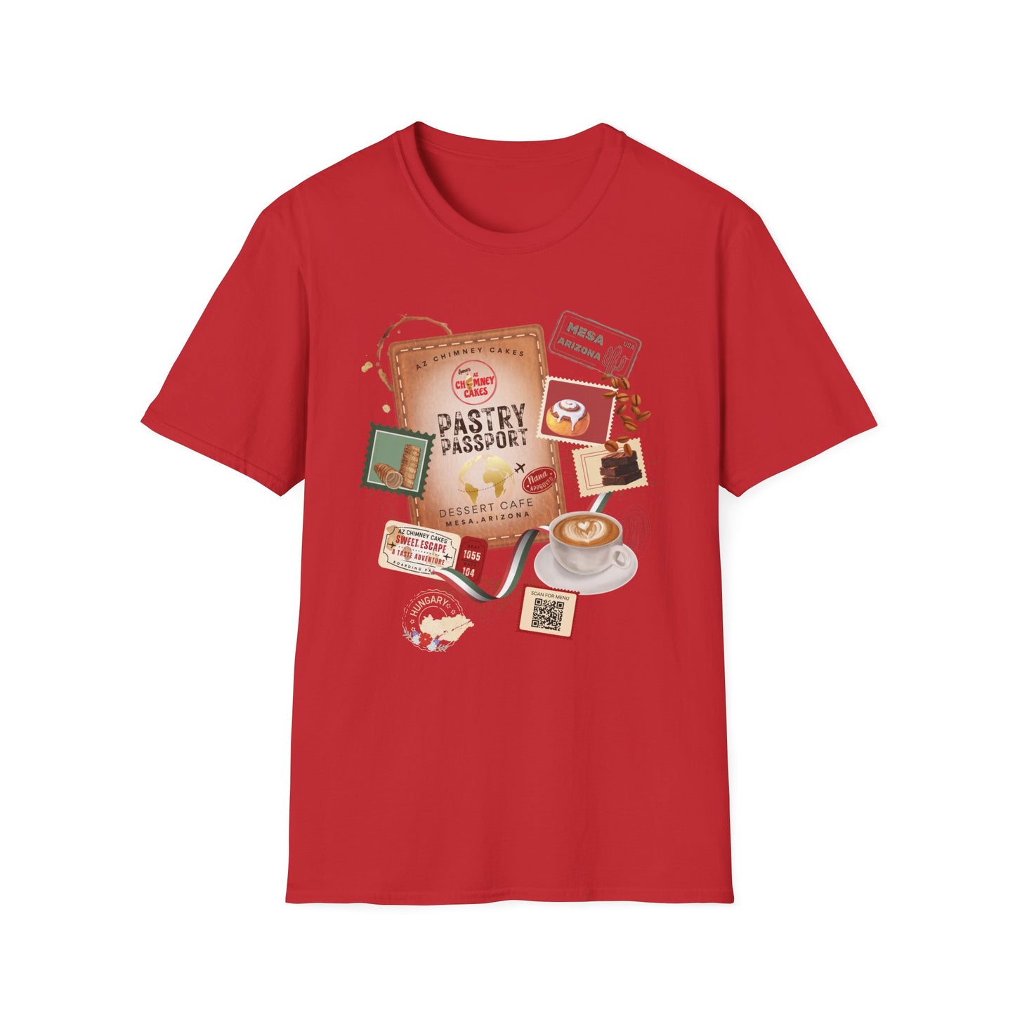 AZ Chimney Cake Pastry Passport Tee