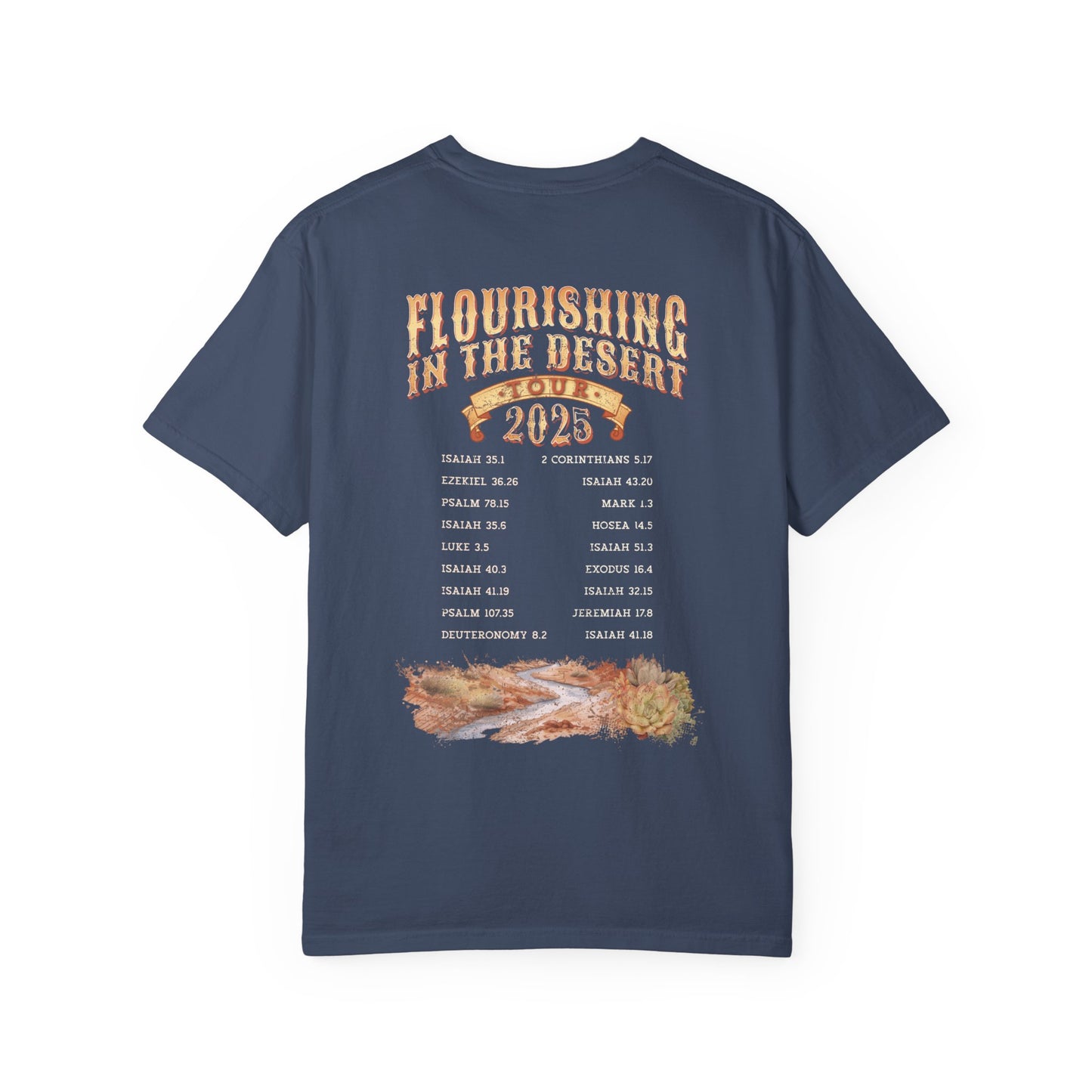 Flourishing in the Desert Tour Shirt 2025