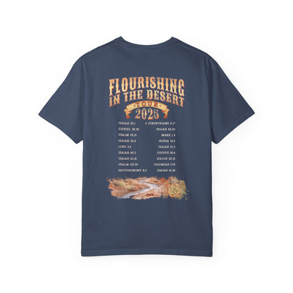 Flourishing in the Desert Tour Shirt 2025