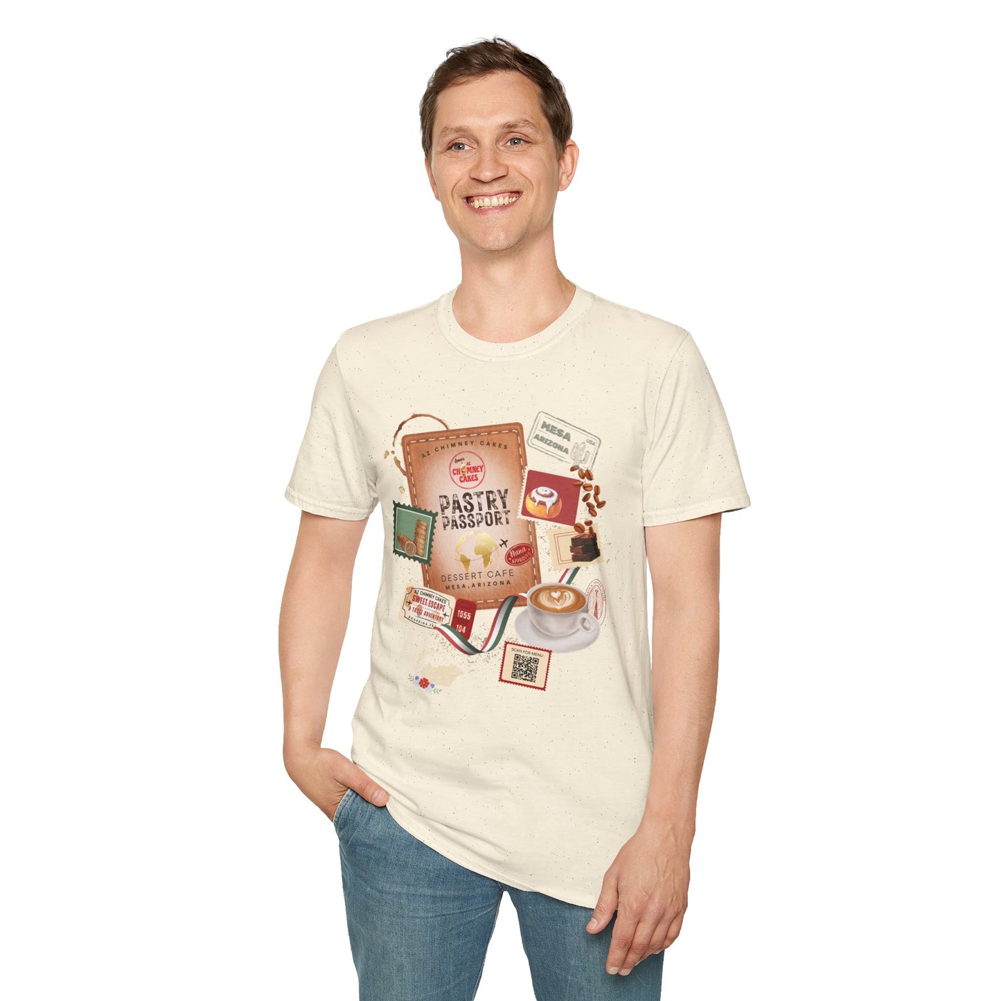 AZ Chimney Cake Pastry Passport Tee