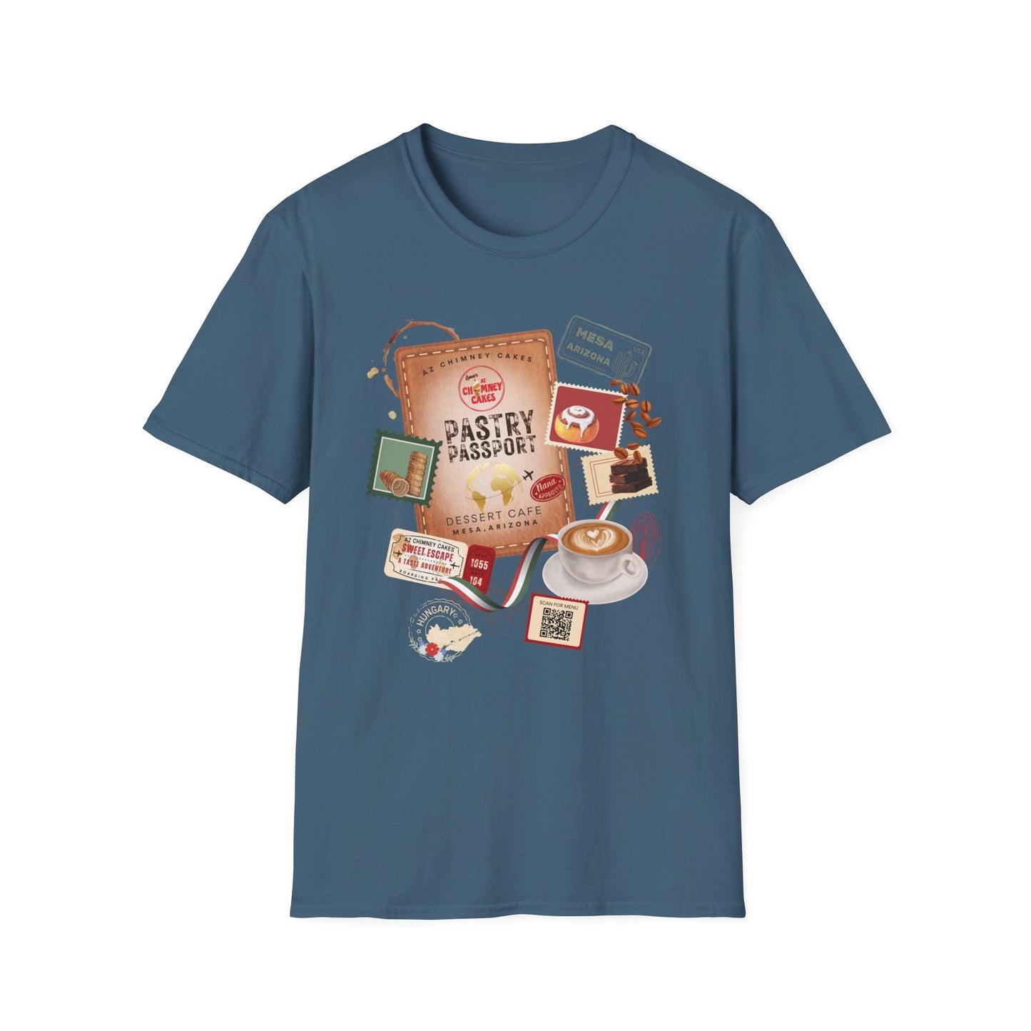AZ Chimney Cake Pastry Passport Tee