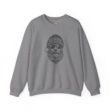 Six Seven Santa Crewneck Sweatshirt - Mr. Lindsay Certified
