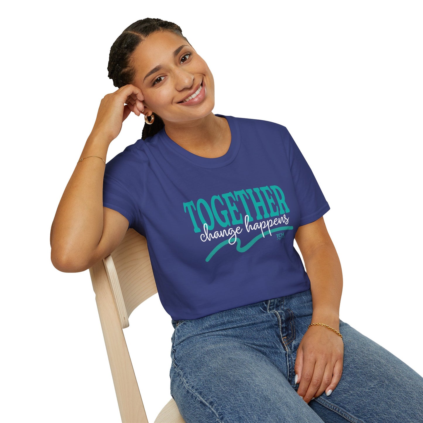 TCH Together Change Happens Crewneck Tee