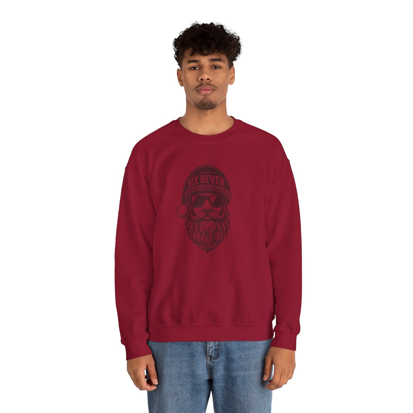 Six Seven Santa Crewneck Sweatshirt - Mr. Lindsay Certified