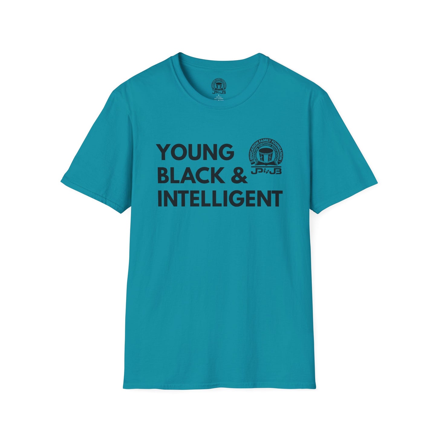 Young, Black, Intelligent JP & JB Crewneck T-Shirt