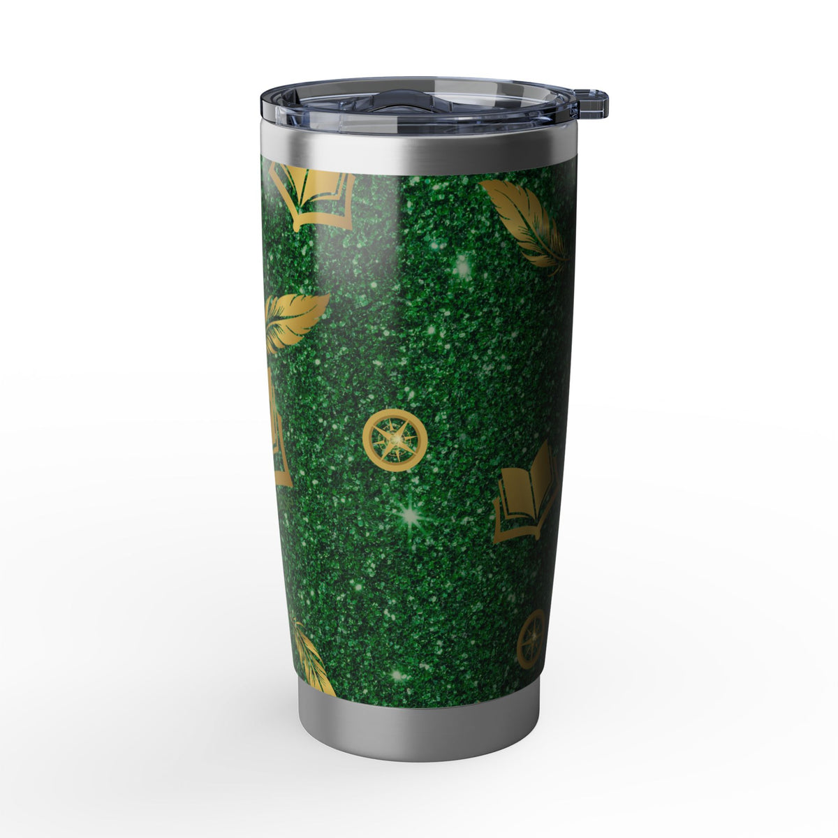 GBW Green Sparkle Sip & Story 20oz Tumbler