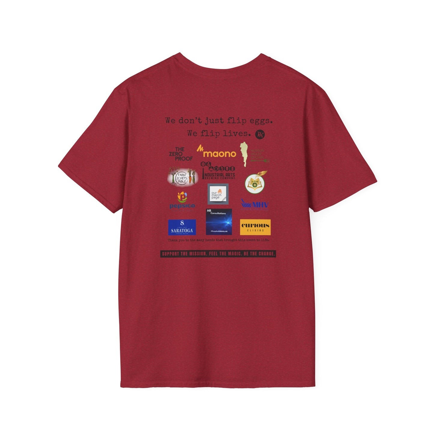 Cooking Up Change 2026 Official TK Back of House Tee