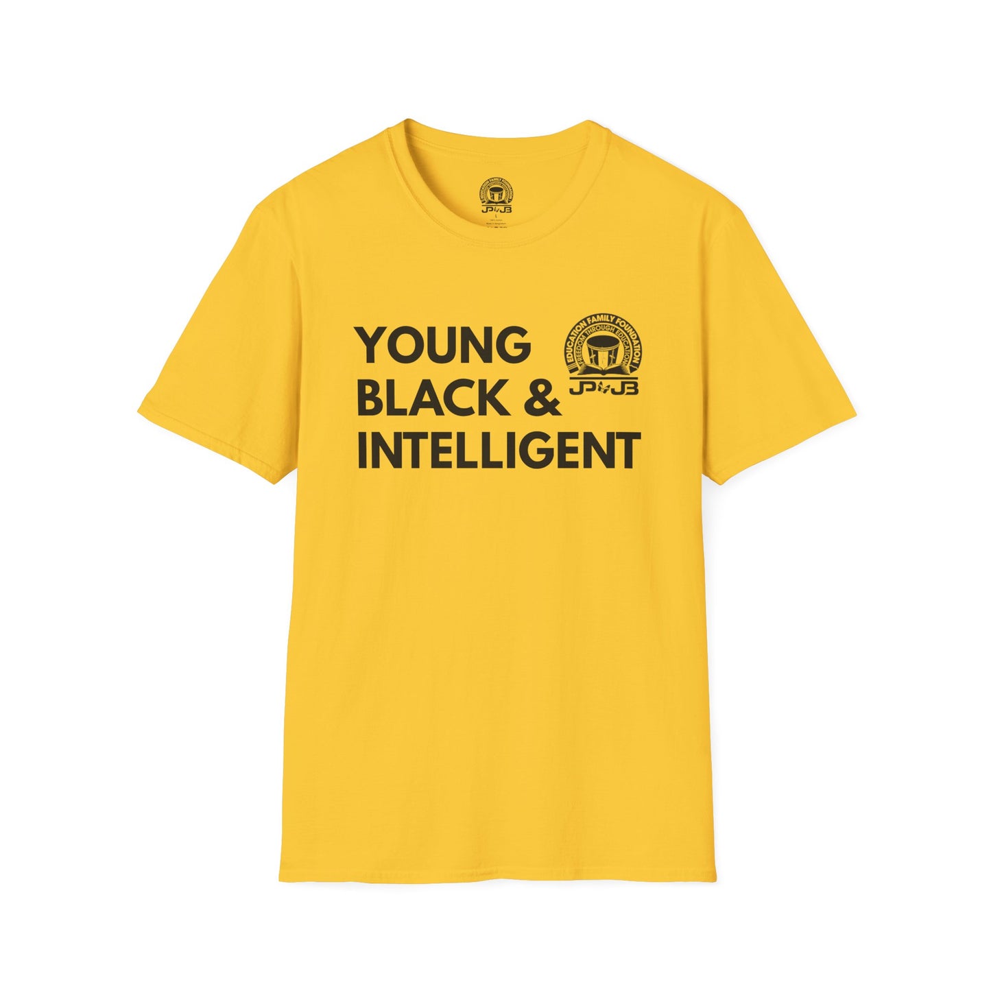 Young, Black, Intelligent JP & JB Crewneck T-Shirt