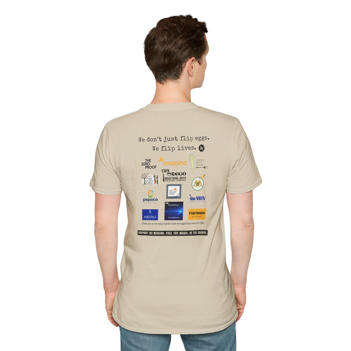 Cooking Up Change 2026 Official TK Back of House Tee