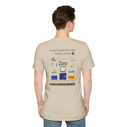 Cooking Up Change 2026 Official TK Back of House Tee