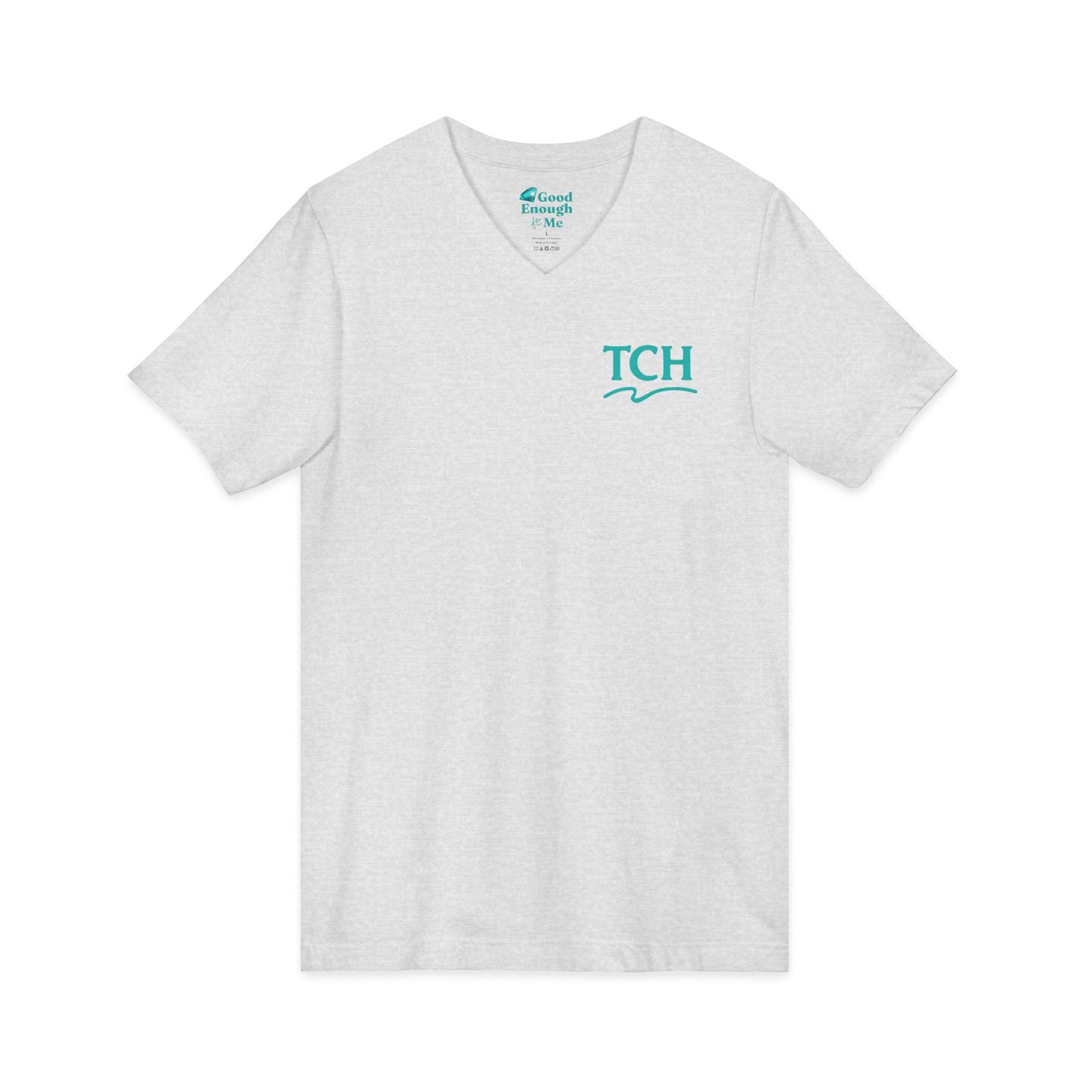 TCH Chest Logo V-Neck Tee