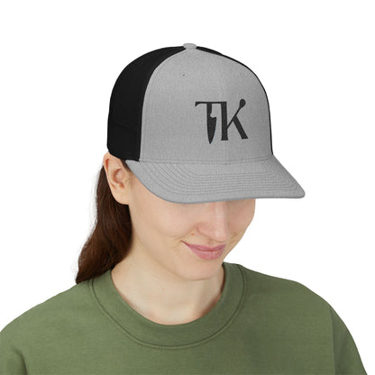 TK Embroidered Snapback Trucker Cap