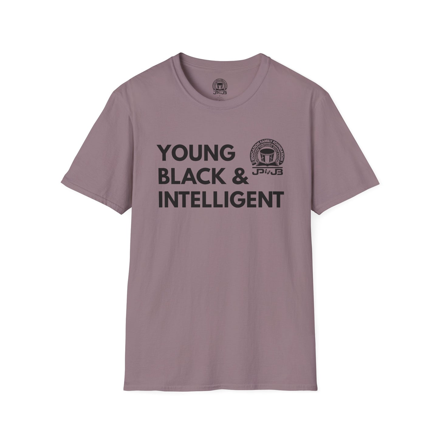 Young, Black, Intelligent JP & JB Crewneck T-Shirt