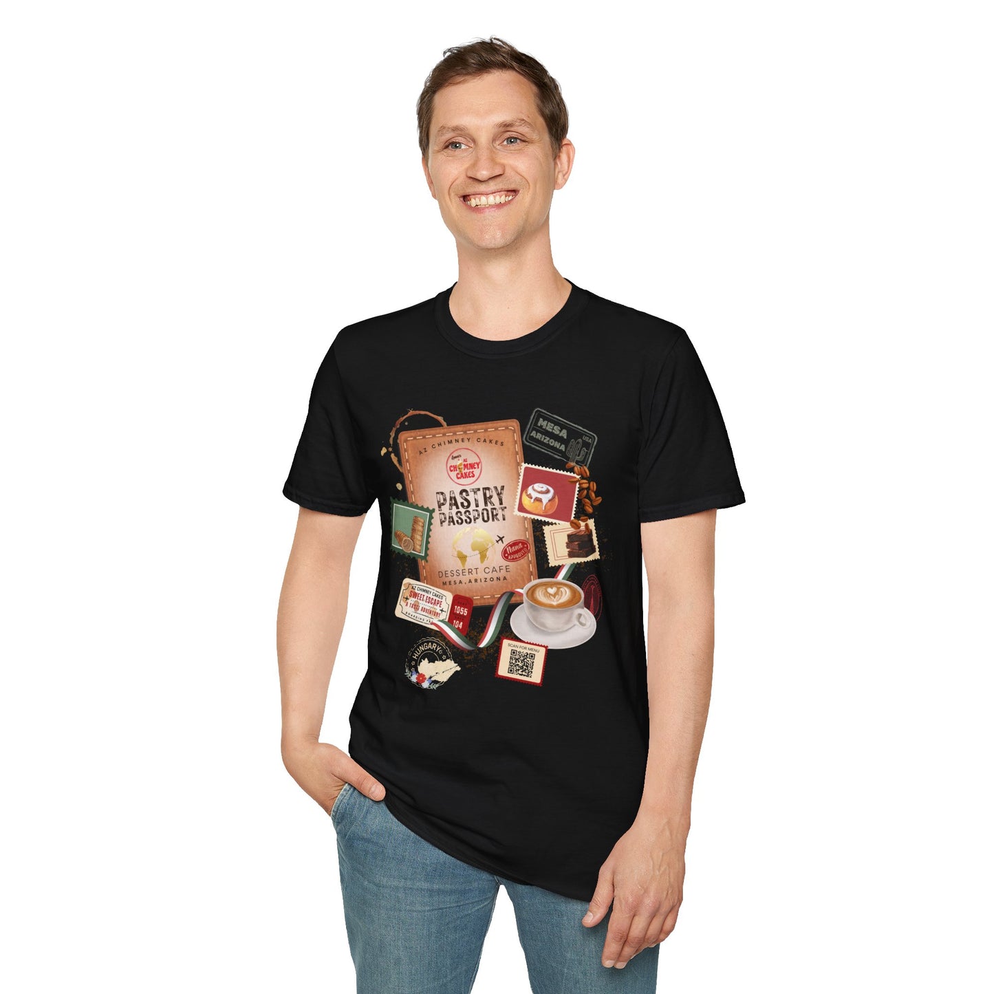 AZ Chimney Cake Pastry Passport Tee