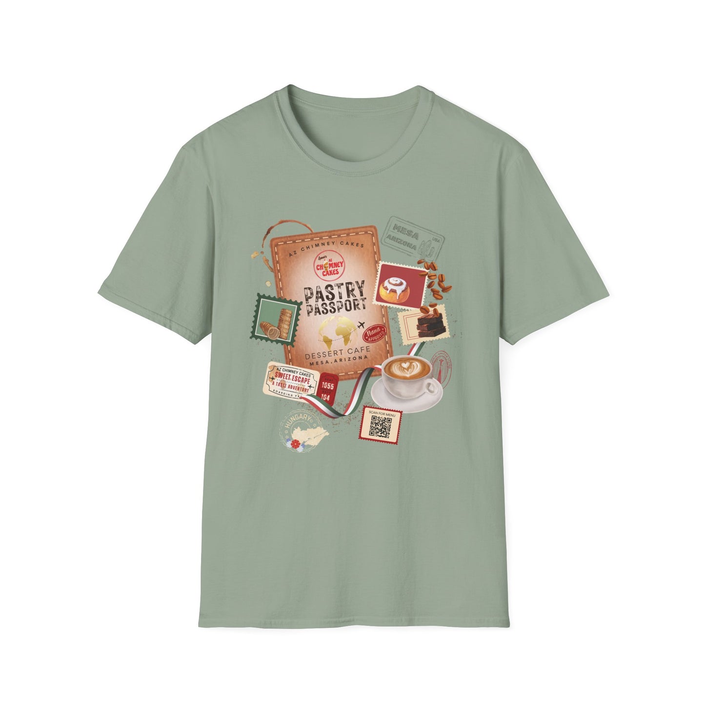 AZ Chimney Cake Pastry Passport Tee