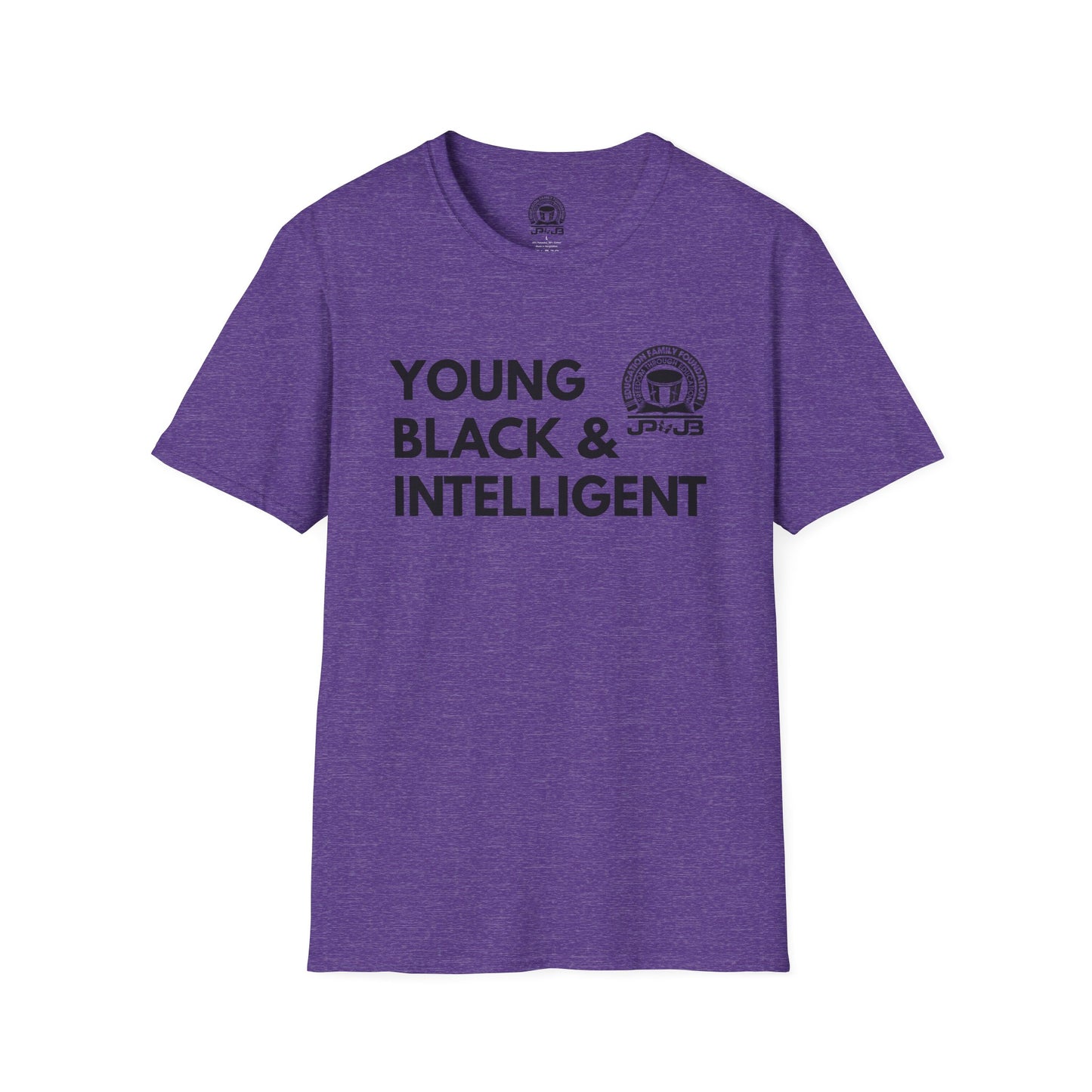 Young, Black, Intelligent JP & JB Crewneck T-Shirt