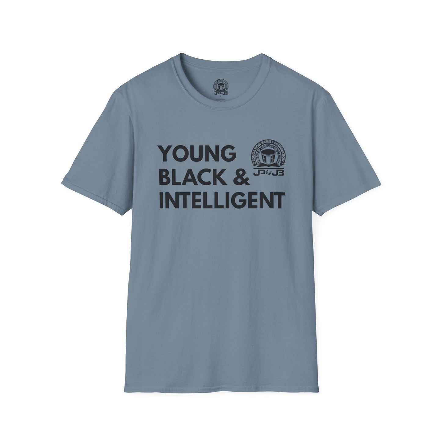 Young, Black, Intelligent JP & JB Crewneck T-Shirt