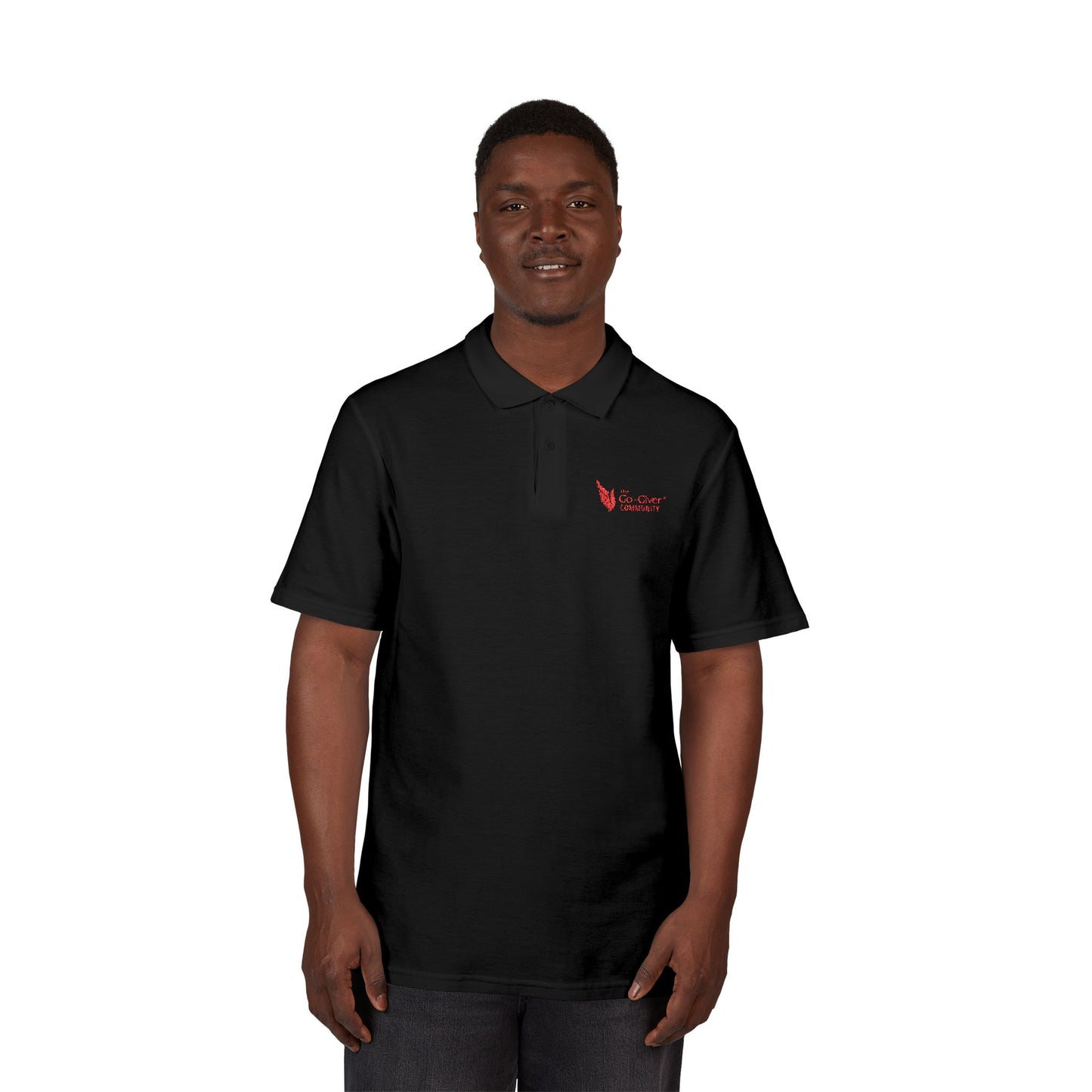 The Go-Giver® Community Polo Shirt - Red Logo