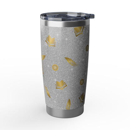 GBW White Sparkle Sip & Story 20oz Tumbler