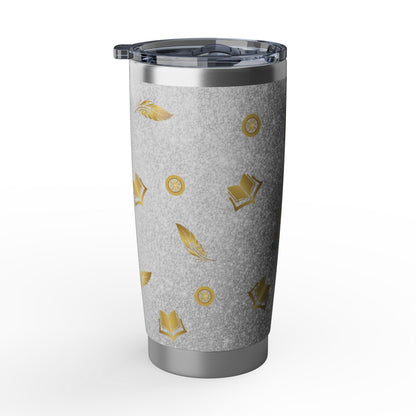 GBW White Sparkle Sip & Story 20oz Tumbler