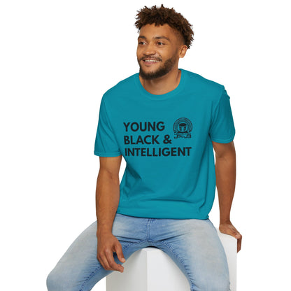 Young, Black, Intelligent JP & JB Crewneck T-Shirt