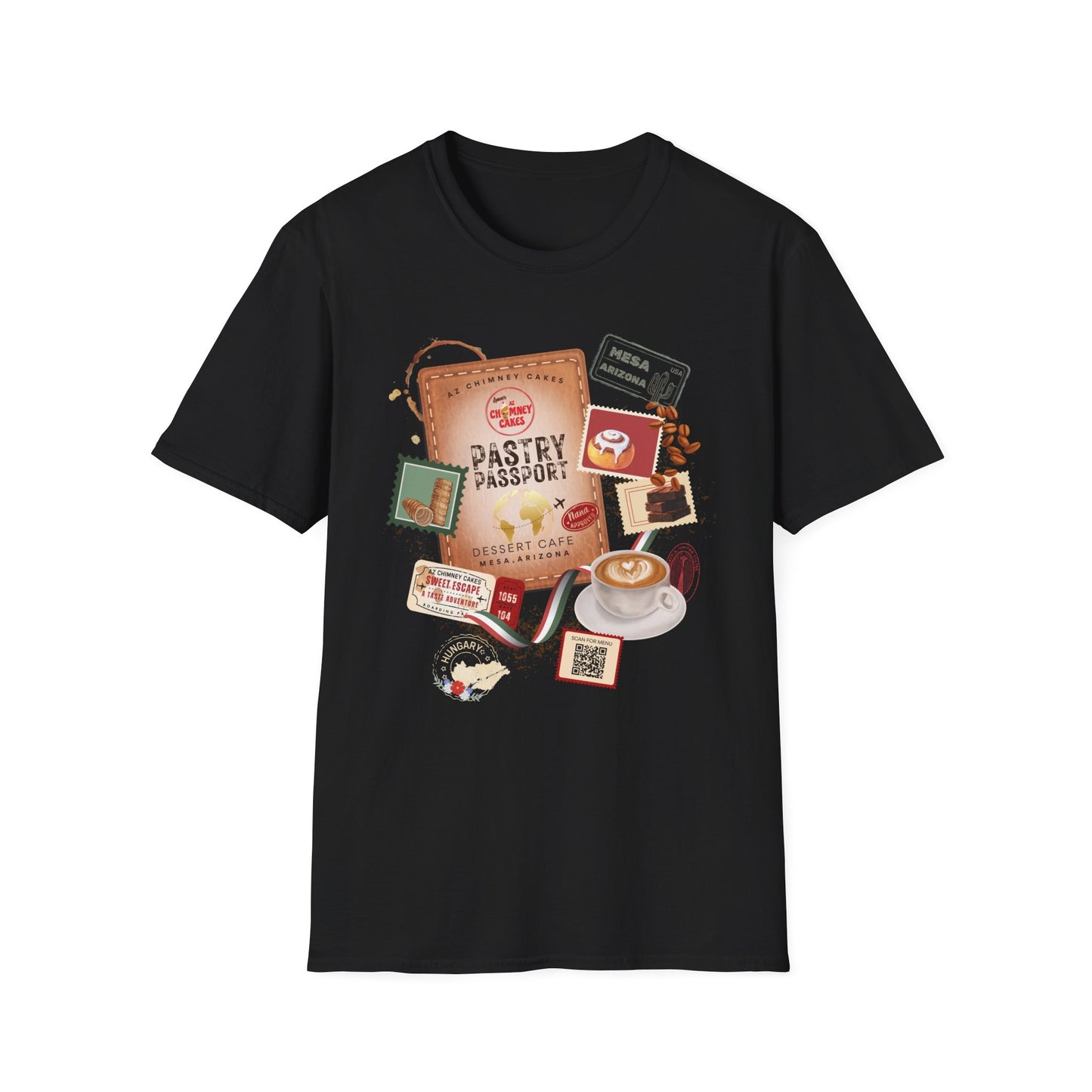 AZ Chimney Cake Pastry Passport Tee