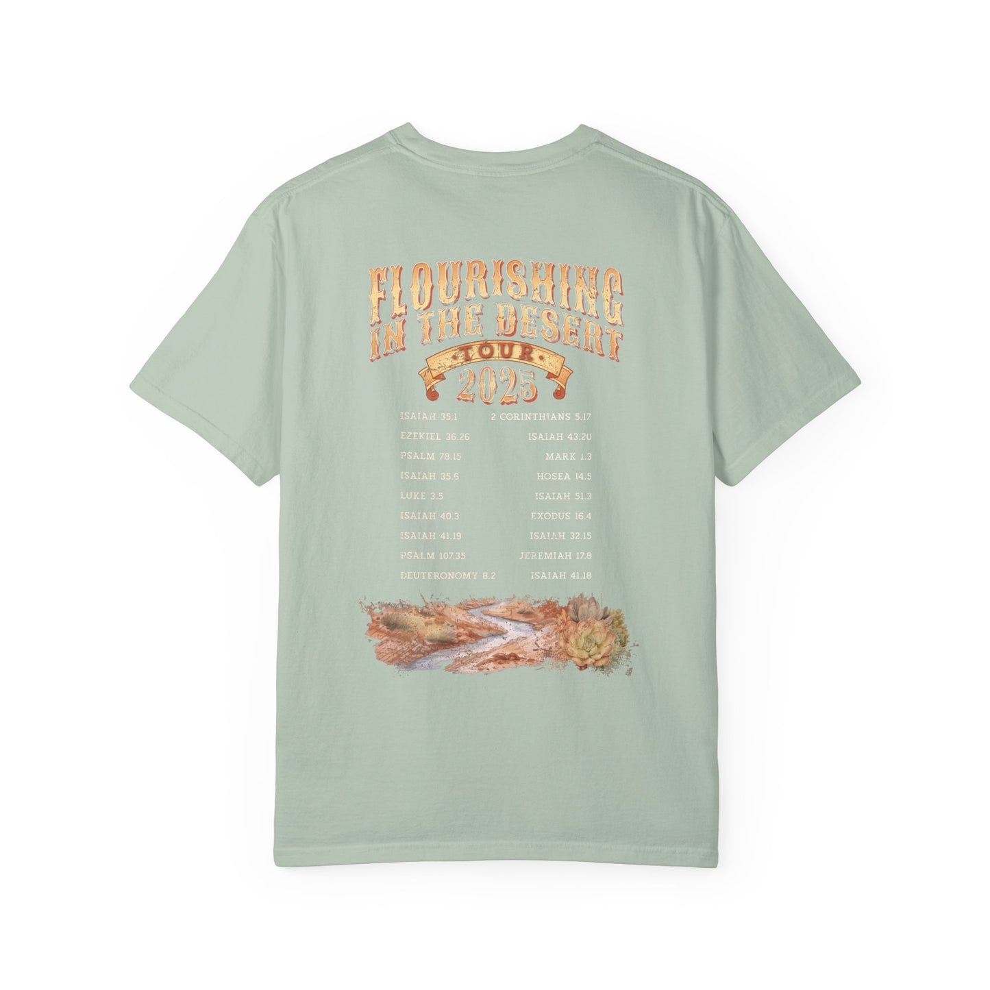 Flourishing in the Desert Tour Shirt 2025