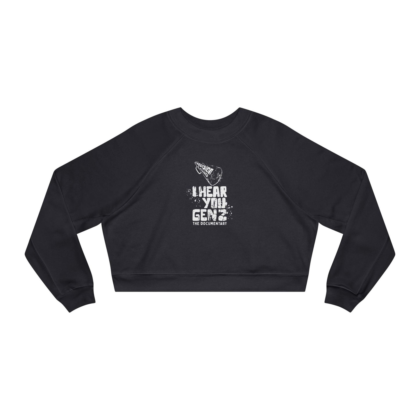 Raqvision Gen Z - That Girl Cropped Fleece Pullover