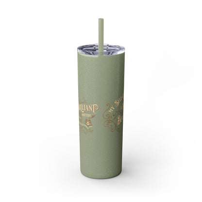 SAMPLE Book & Beverage  Skinny Tumbler, 20oz