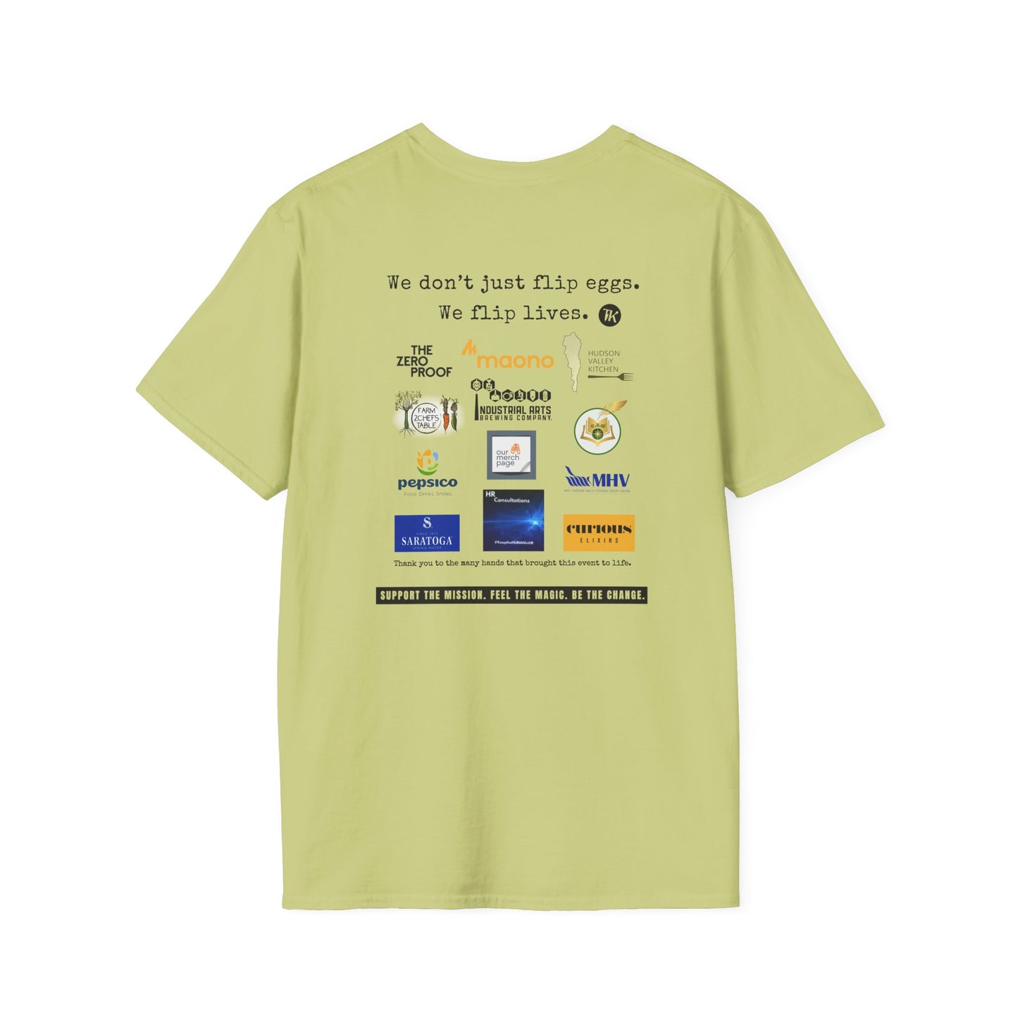 Cooking Up Change 2026 Official TK Back of House Tee