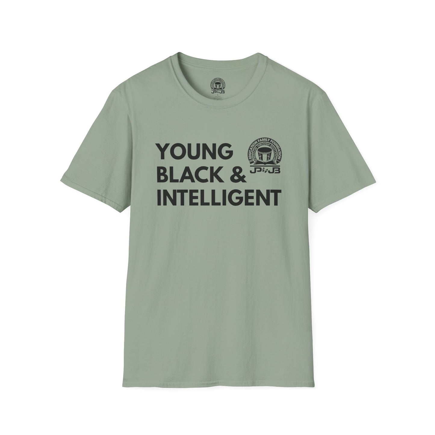 Young, Black, Intelligent JP & JB Crewneck T-Shirt