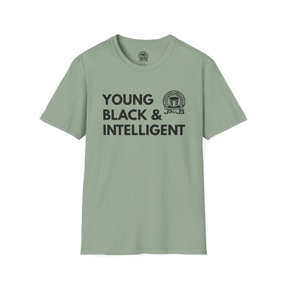 Young, Black, Intelligent JP & JB Crewneck T-Shirt