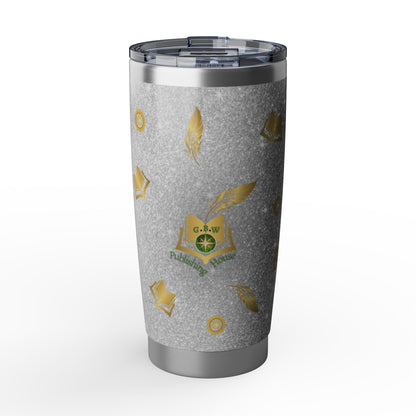 GBW White Sparkle Sip & Story 20oz Tumbler