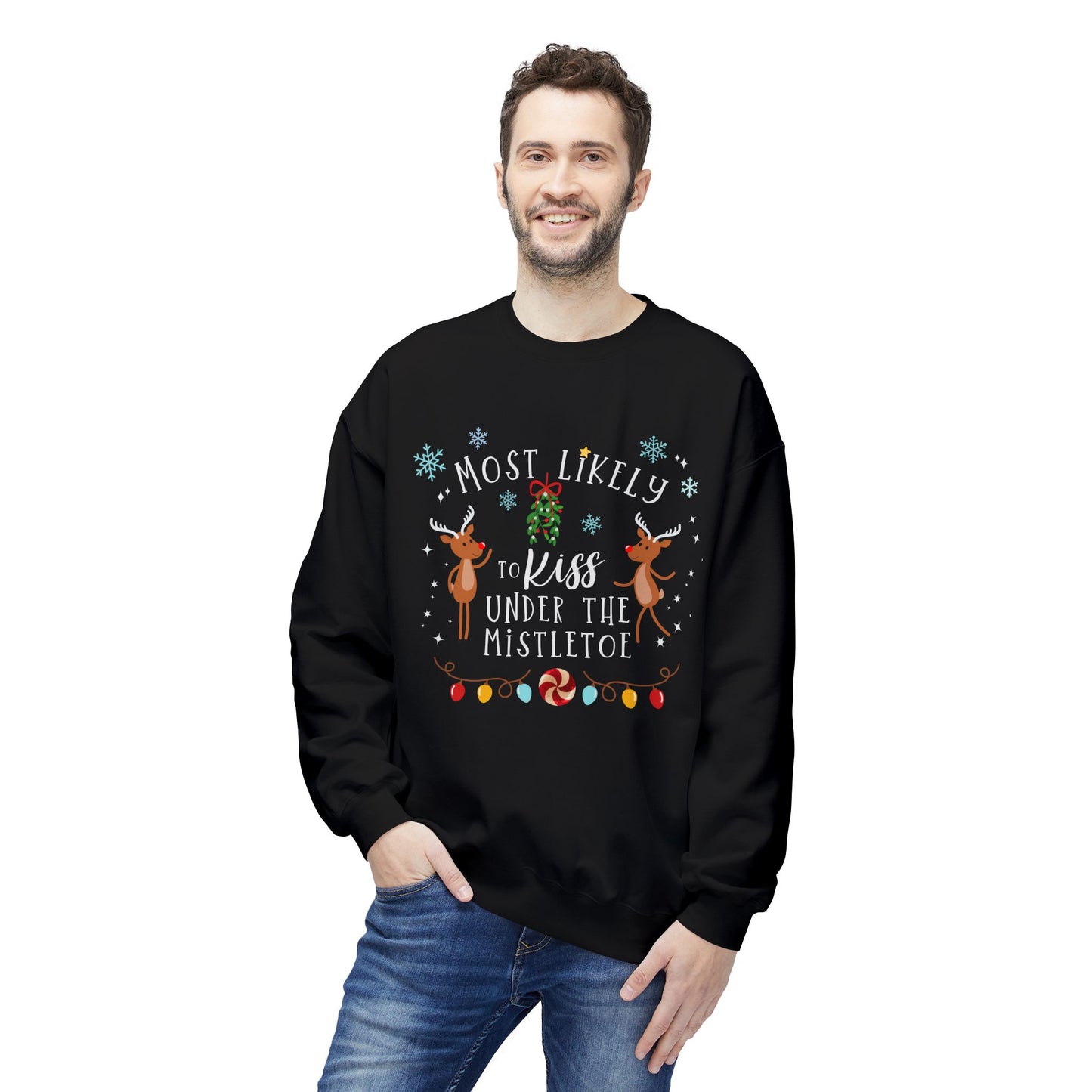 Most Likely Christmas Kiss Sweatshirt