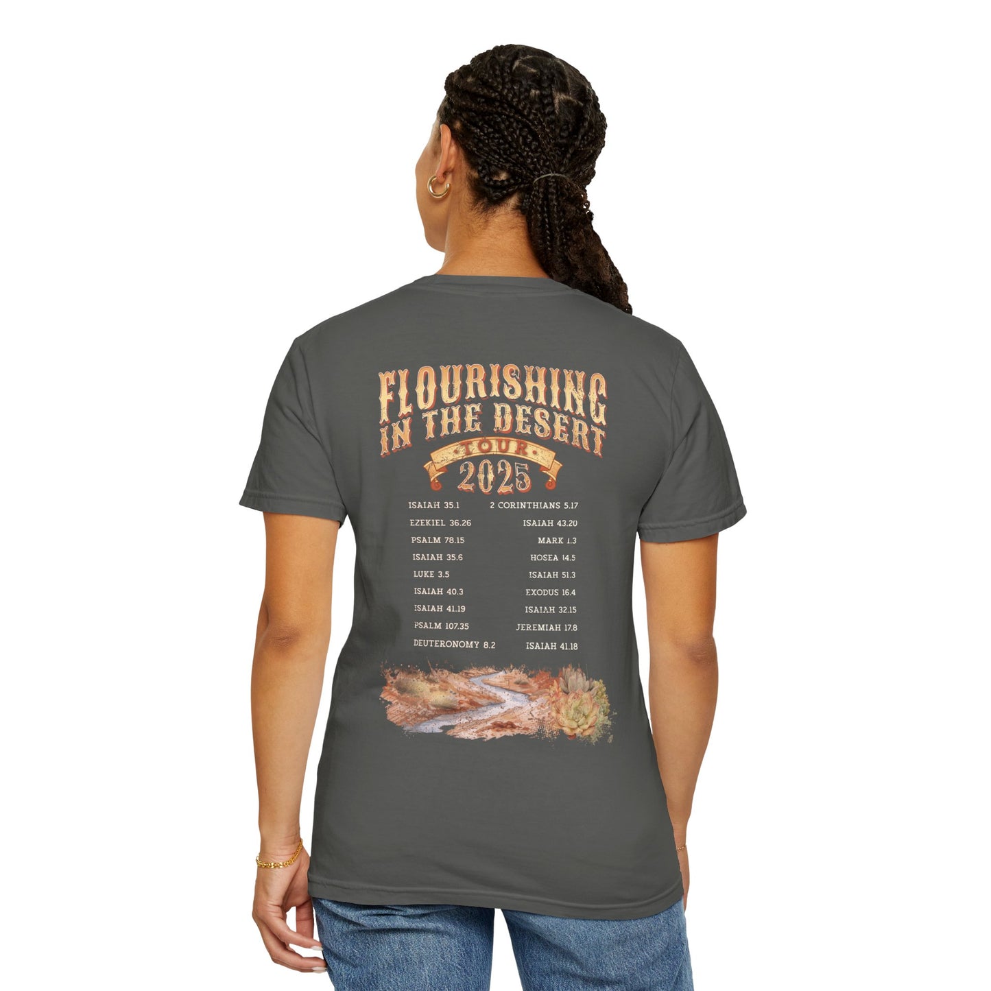 Flourishing in the Desert Tour Shirt 2025