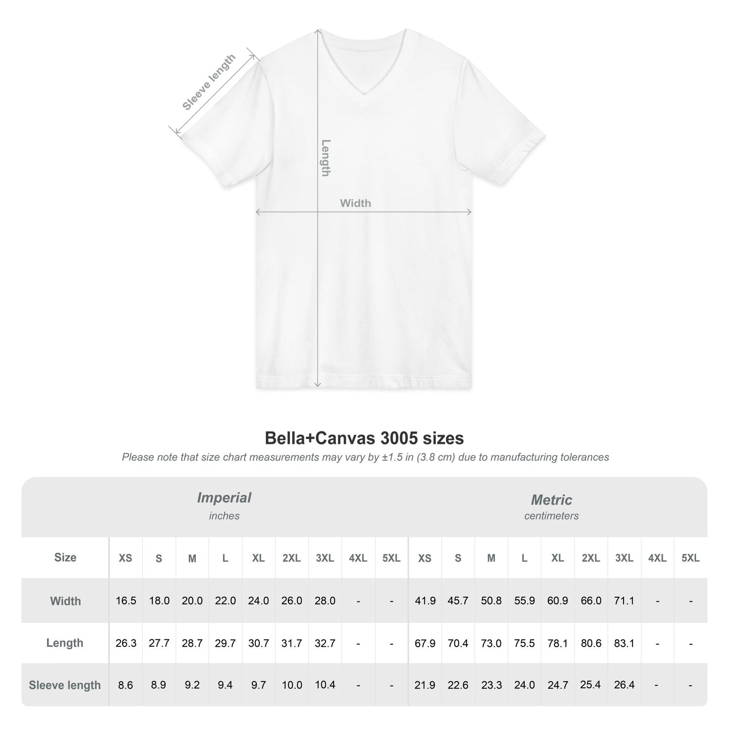 TCH Chest Logo V-Neck Tee