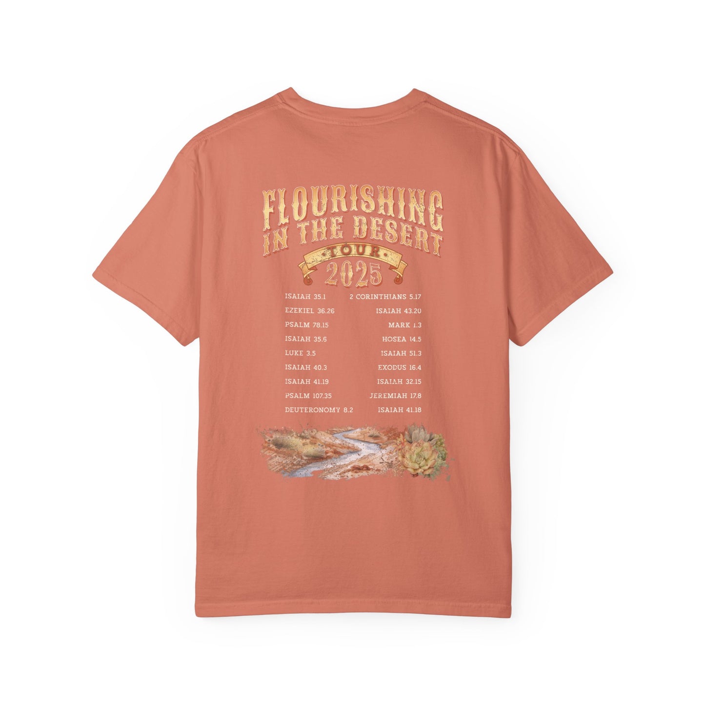 Flourishing in the Desert Tour Shirt 2025