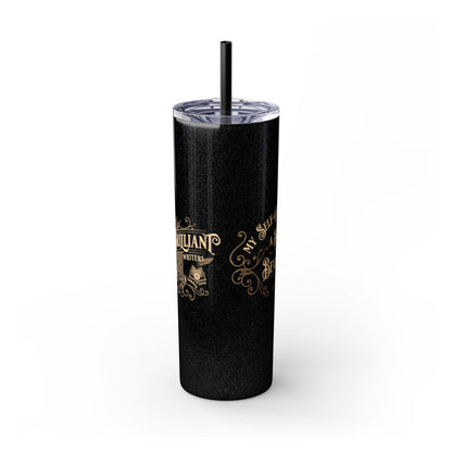 SAMPLE Book & Beverage  Skinny Tumbler, 20oz