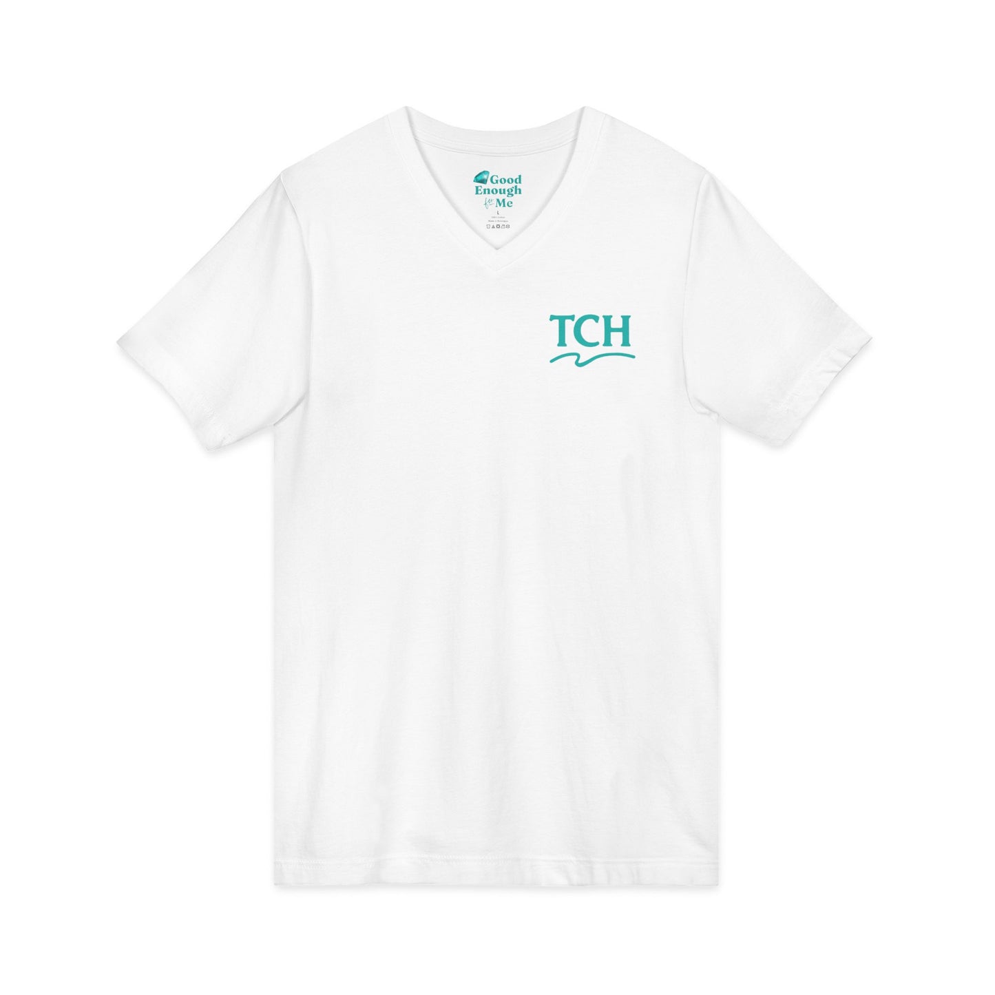 TCH Chest Logo V-Neck Tee