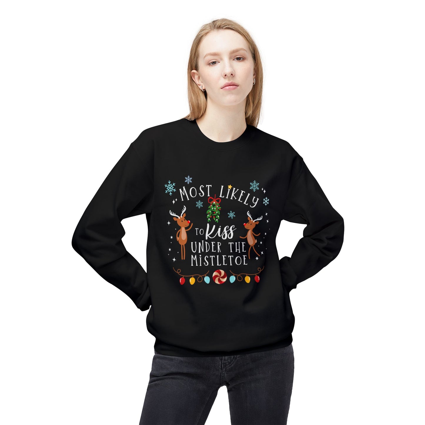 Most Likely Christmas Kiss Sweatshirt