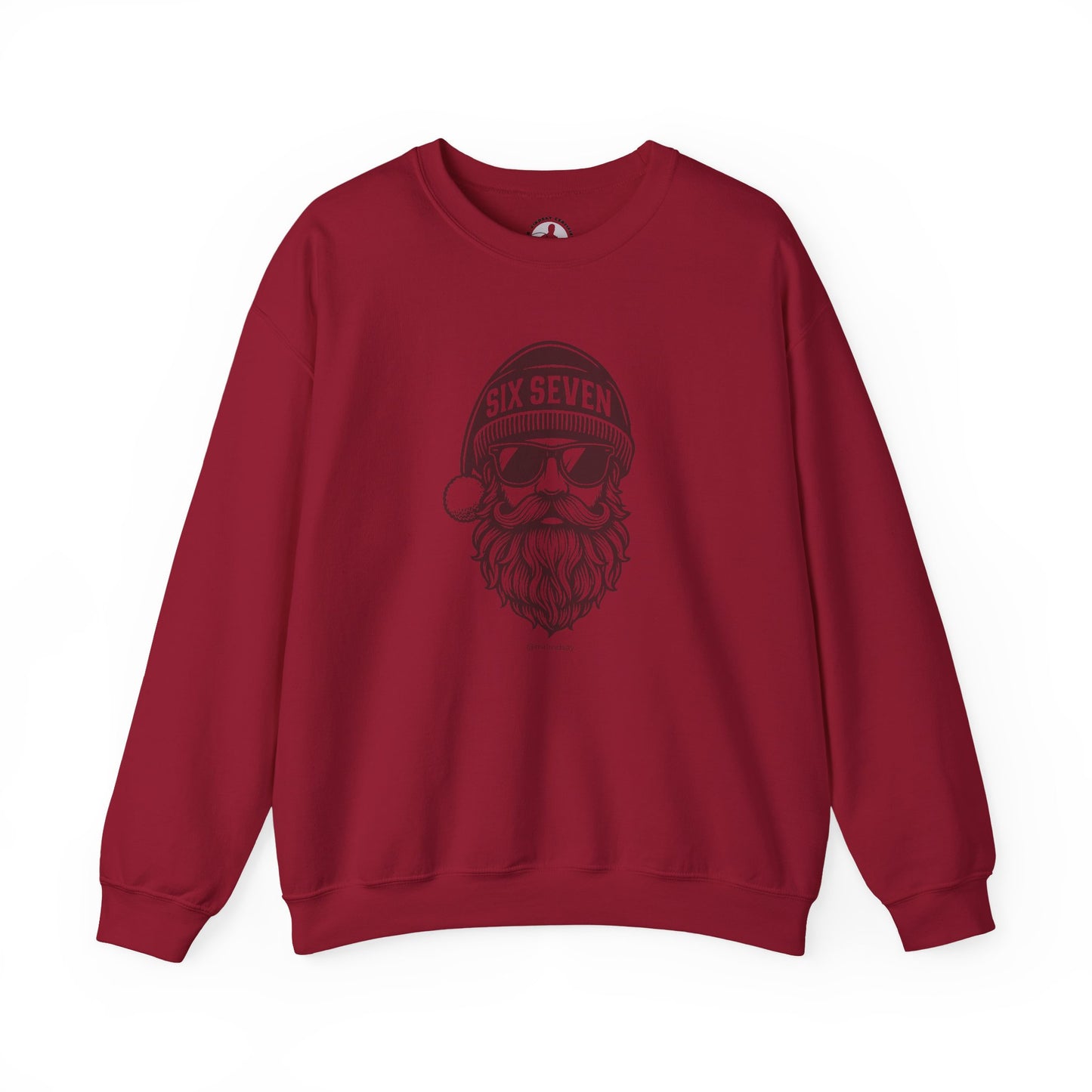 Six Seven Santa Crewneck Sweatshirt - Mr. Lindsay Certified