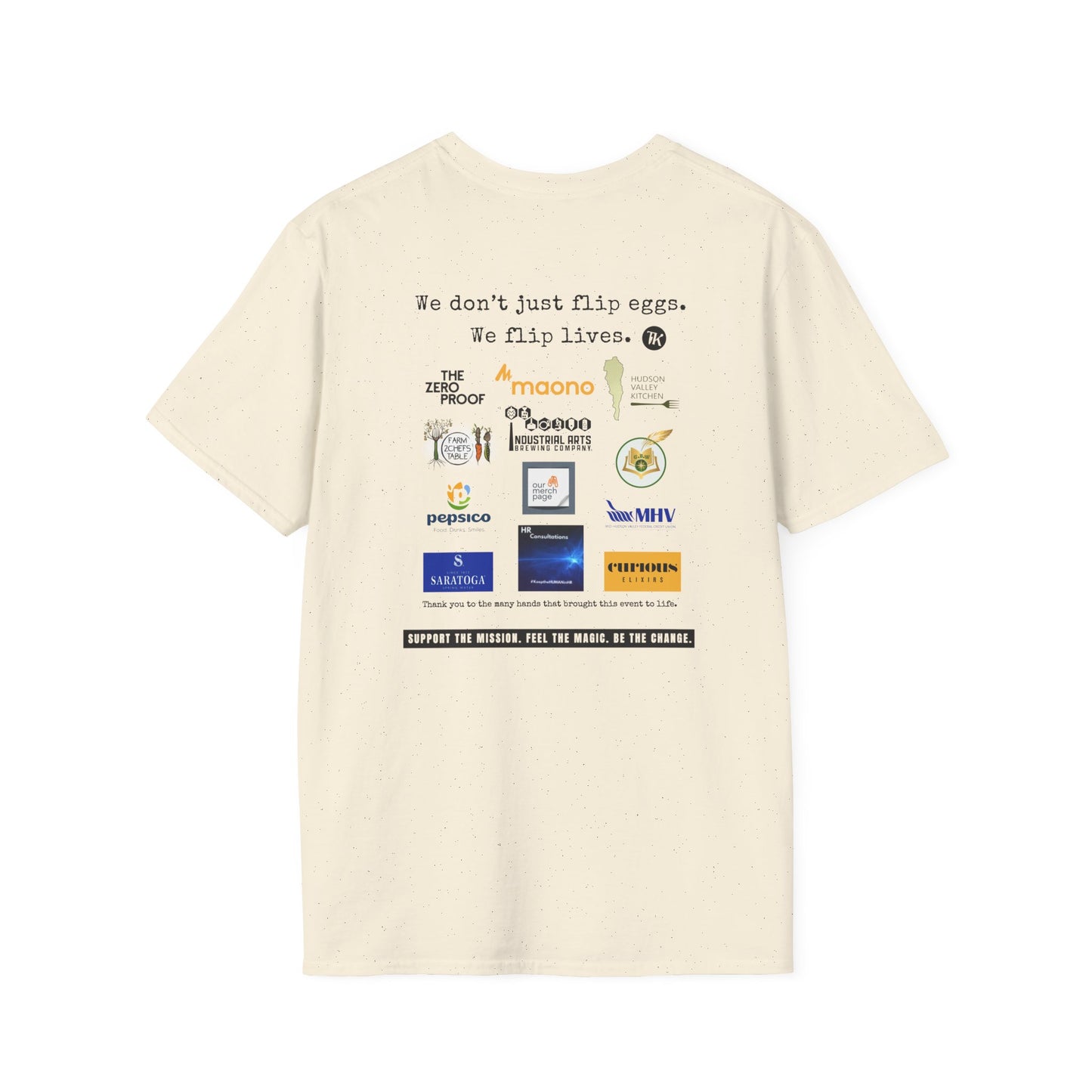Cooking Up Change 2026 Official TK Back of House Tee