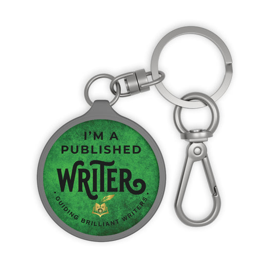GBW Published Writer Bag Charm & Key Ring