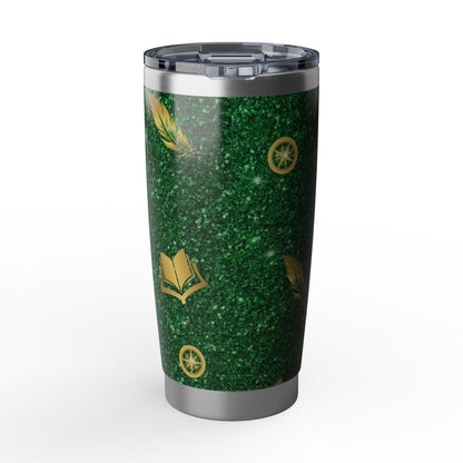GBW Green Sparkle Sip & Story 20oz Tumbler
