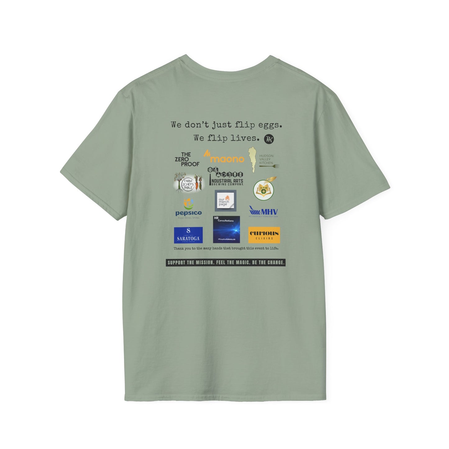 Cooking Up Change 2026 Official TK Back of House Tee