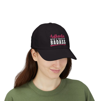 Tisha's Authentic AF Cotton Dad Hat – Tisha Marie Signature Edition