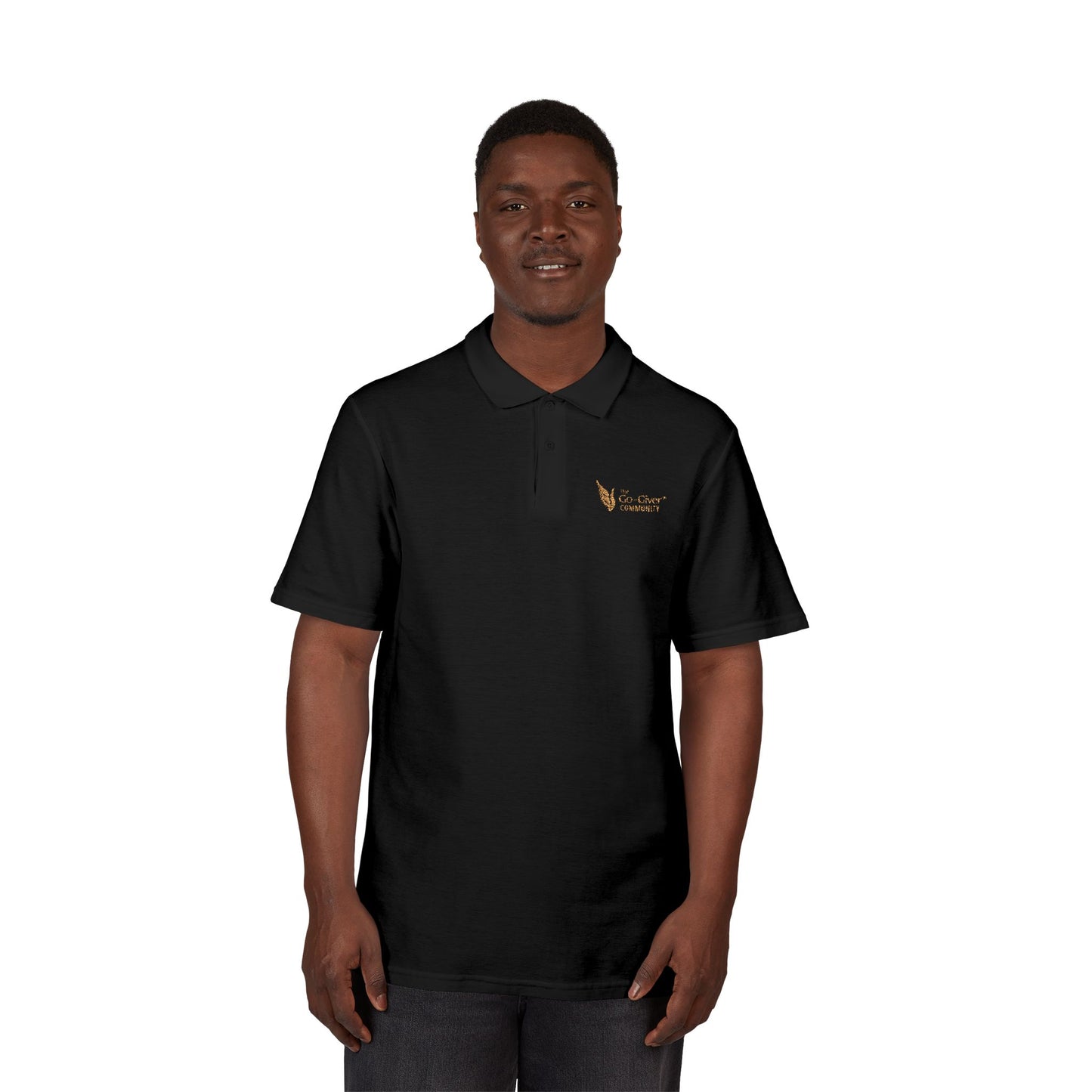 The Go Giver® Community Polo Shirt - Gold Logo