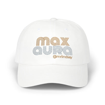 Mr. Lindsay Embroidered Max Aura Dad Cap