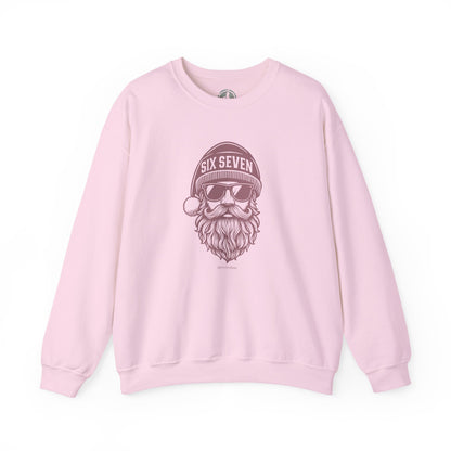 Six Seven Santa Crewneck Sweatshirt - Mr. Lindsay Certified